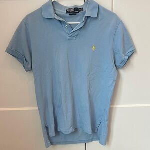 Polo by Ralph Lauren Men's Light Blue Polo Shirt